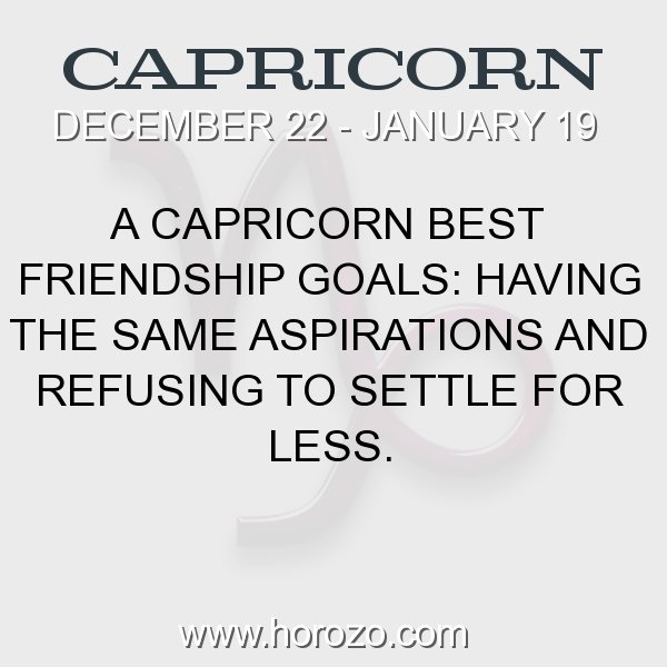 Capricorn zodiac fact