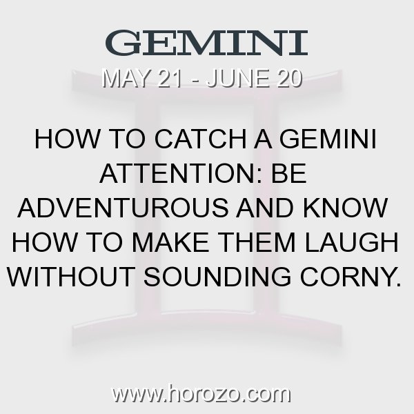 Gemini zodiac fact